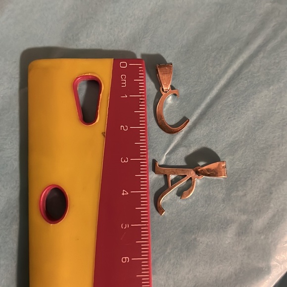 NWOT | Metal Pendant | Letter ‘A’ - Picture 5 of 5